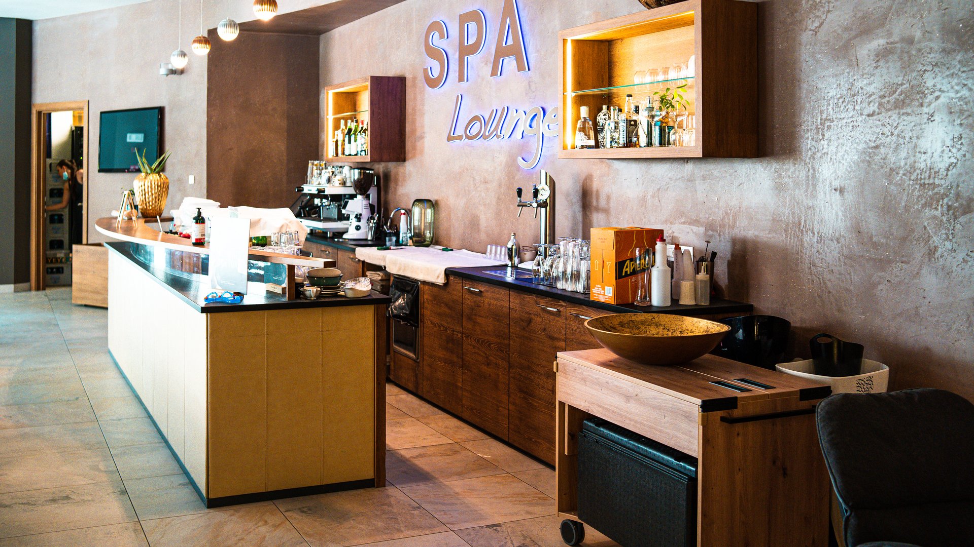 The luxury hotel in South Tyrol with a spa lounge